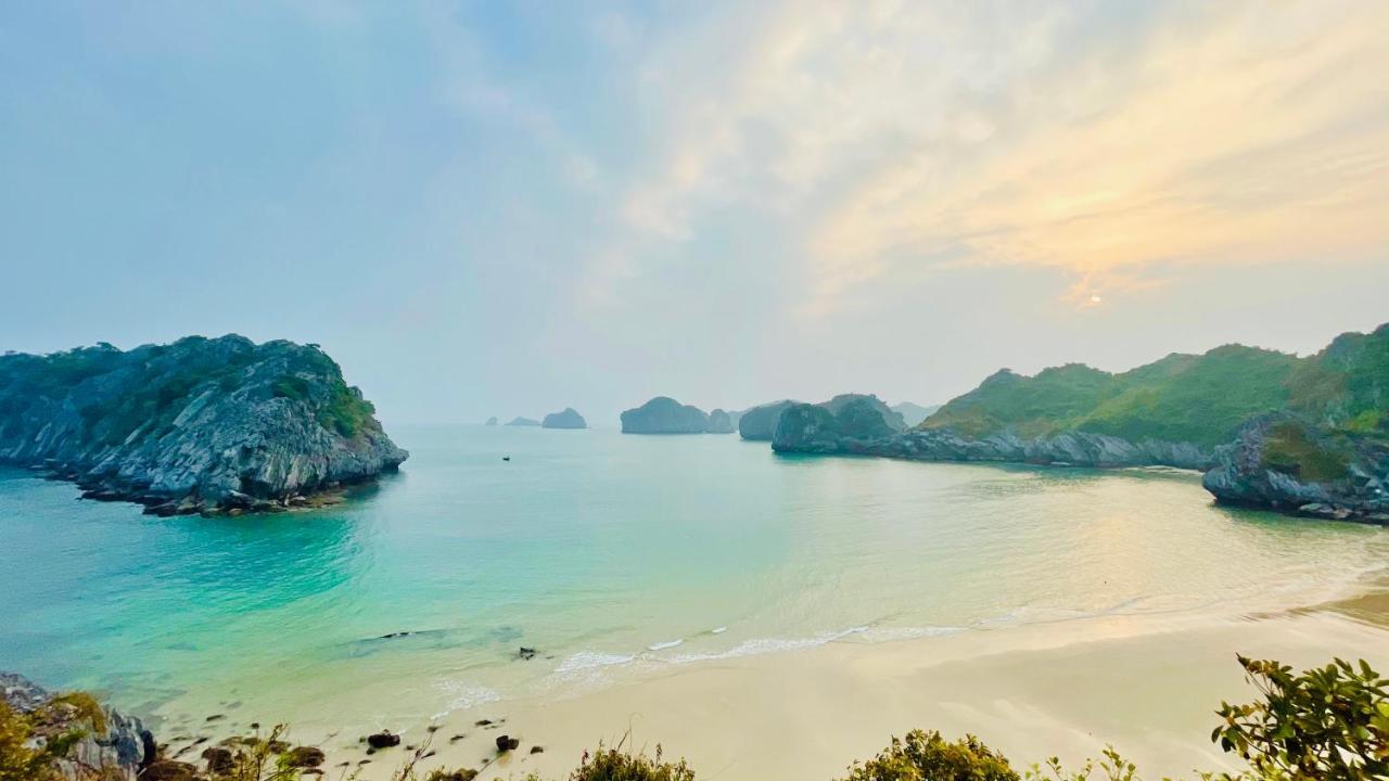 Sea Pearl Cat Ba Hotel Dong Khe Sau Luaran gambar