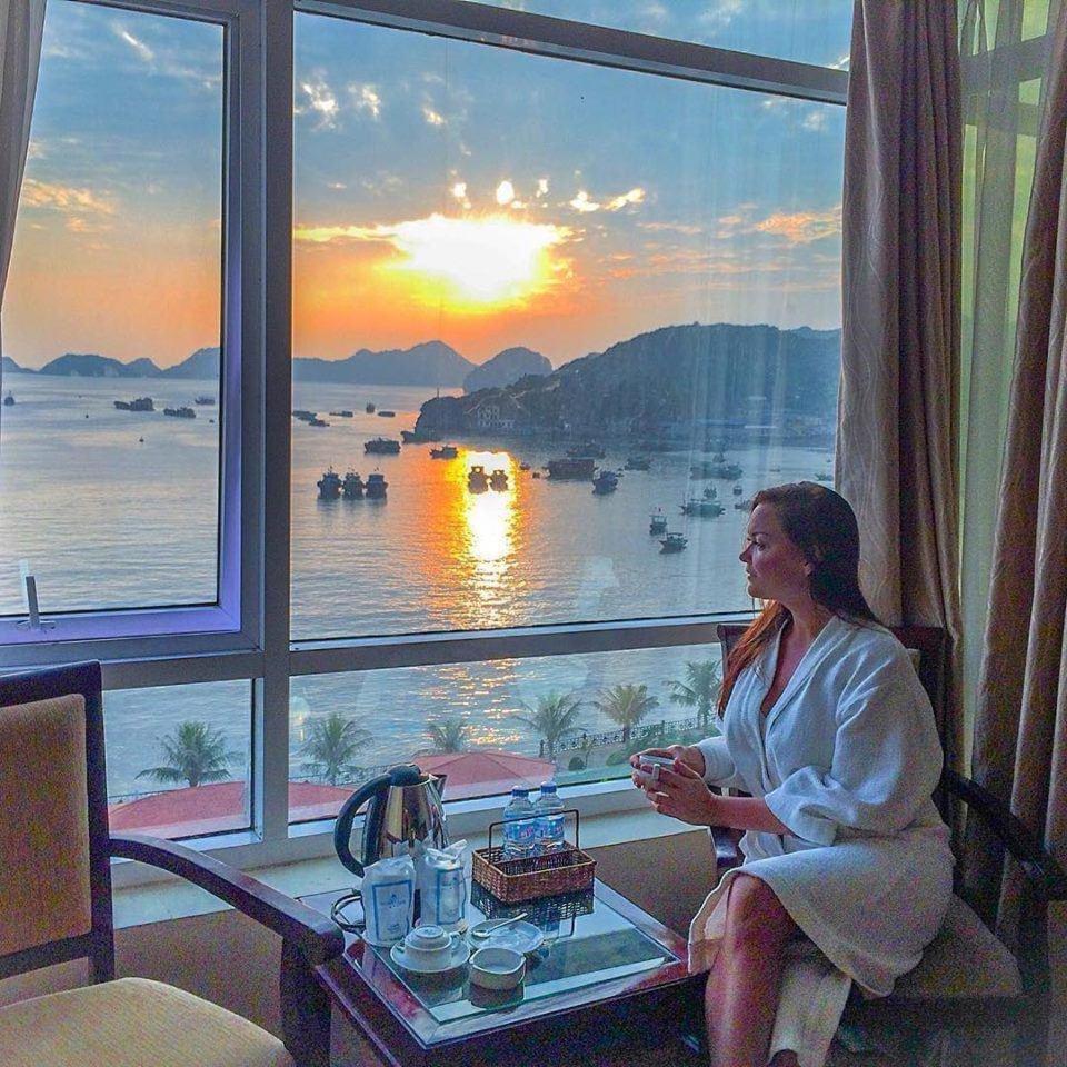 Sea Pearl Cat Ba Hotel Dong Khe Sau Luaran gambar