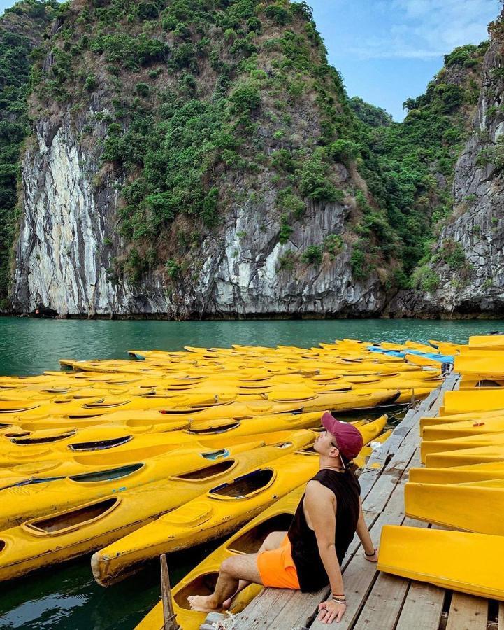 Sea Pearl Cat Ba Hotel Dong Khe Sau Luaran gambar