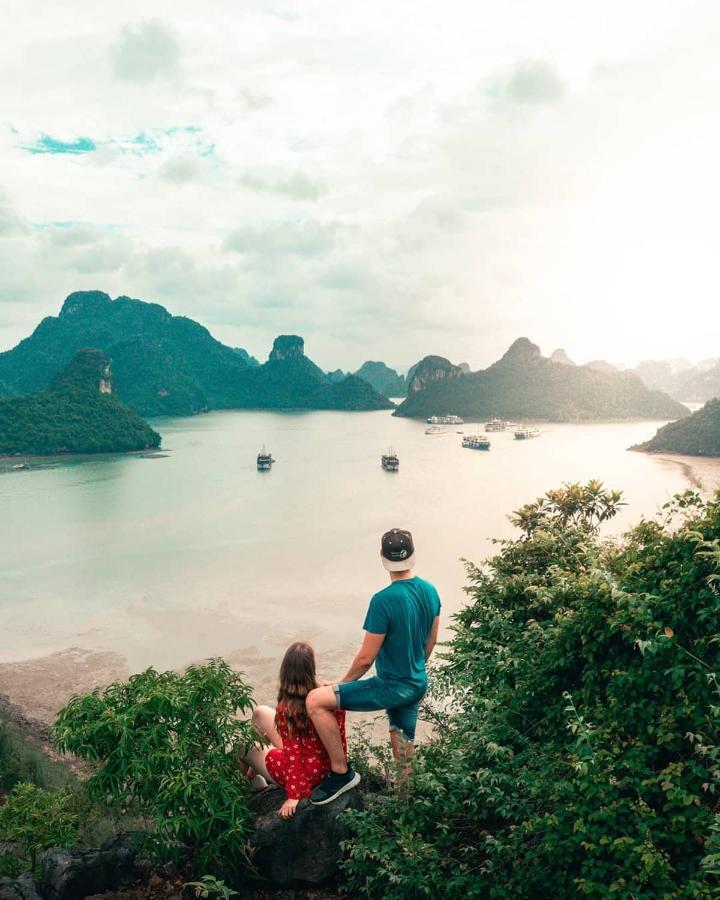 Sea Pearl Cat Ba Hotel Dong Khe Sau Luaran gambar